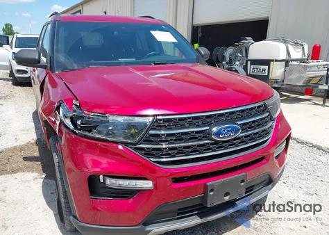 2020 Ford Explorer Xlt z USA, uszkodzony, nr VIN 1FMSK8DH4LGA57214